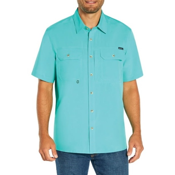 Eddie Bauer Other - Eddie Bauer Men's Teal Button Down Shirt